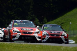 Pepe Oriola, SEAT Leon, Craft Bamboo Racing LUKOIL e Jordi Gene, SEAT Leon, Craft Bamboo Racing LUKO