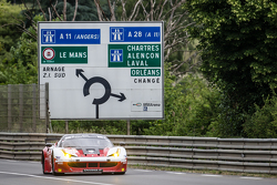 #60 Formula Racing, Ferrari 458 GTE: Johnny Laursen, Mikkel Mac, Andrea Rizzoli