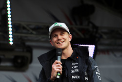 Nico Hulkenberg, Sahara Force India F1 en el concierto después de la carrera