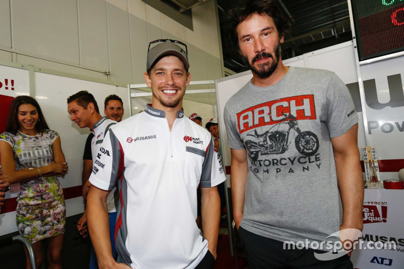 Casey Stoner з Keanu Reeves