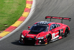 比利时奥迪WRT车队1号奥迪R8 LMS:劳伦兹·万索、瑞内·拉斯特、马库斯·温克霍克