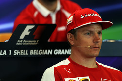 Kimi Raikkonen, Ferrari, alla Conferenza Stampa FIA