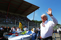 Bernie Ecclestone, en la parrilla