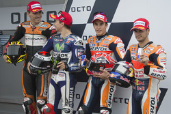 Eliminatorias: Clase Abierta calificador más rápido Loris Baz, Forward Racing Yamaha y tercer lugar
