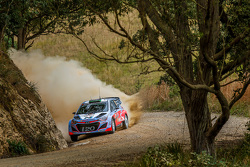 Hayden Paddon y John Kennard, Hyundai i20 WRC, Hyundai Motorsport