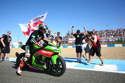 Il campione del mondo Superbike 2015 Jonathan Rea, Kawasaki