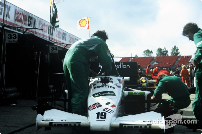 Benetton Toleman-Hart TG185 (Teo Fabi, 1985)