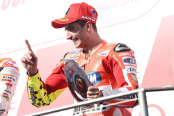 Podio: terzo place Andrea Iannone, Ducati Team
