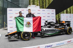 Sergio Pérez y Nico Hulkeberg, Sahara Force India