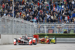 Nick Heidfeld, Mahindra Racing y Lucas di Grassi, ABT Schaeffler Audi Sport