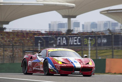 #83 AF Corse Ferrari 458 GTE: Emmanuel Collard, Rui Aguas, François Perrodo