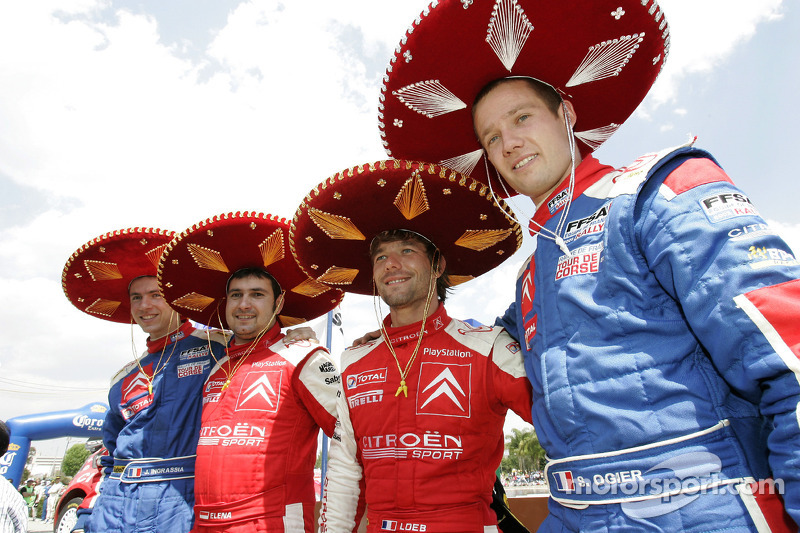 Sébastien Loeb and Daniel Elena, Sébastien Ogier and Julien Ingrassia