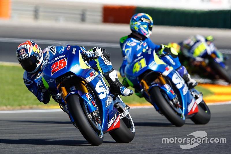 Maverick Viñales, und Aleix Espargaro, Team Suzuki MotoGP