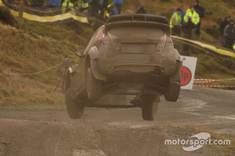 Robert Kubica und Maciek Szczepaniak, Ford Fiesta WRC