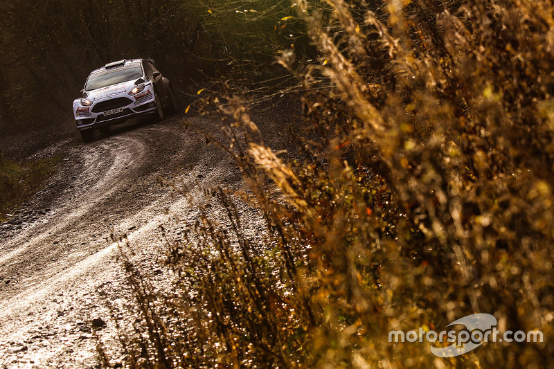 Elfyn Evans und Daniel Barrit, M-Sport Ford Fiesta WRC