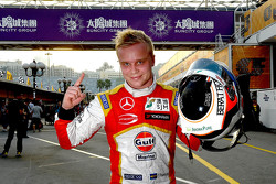 Polesitter Felix Rosenqvist, Prema Powerteam, Dallara Mercedes-Benz