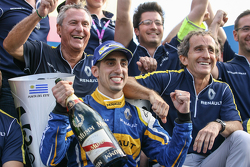 Winnaar Sébastien Buemi en Renault e.Dams