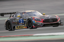 阿布扎比黑凖车队2号梅赛德斯AMG GT3:卡里德·阿尔库巴西、休伯特·豪普特、耶伦·布里克莫伦、马洛·恩格、印地·多乔