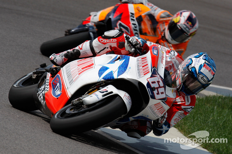 Indianapolis 2009: Erster Podestplatz mit Ducati
