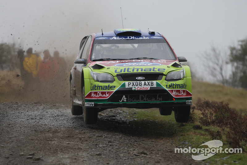 Jari-Matti Latvala and Miikka Anttila, BP Ford Abu Dhabi World Rally Team Ford Focus RS WRC08