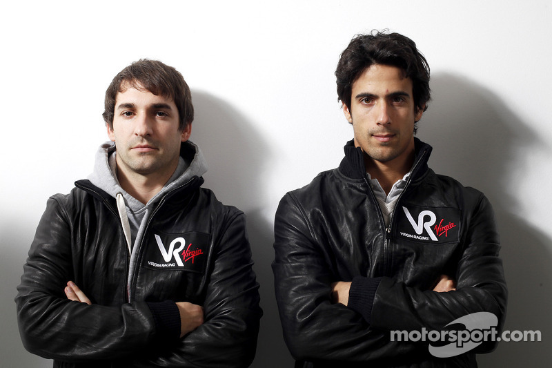Timo Glock, driver, and Lucas di Grassi, driver