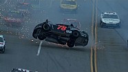 Kurt Busch flips in big wreck at Talladega! - Aaron's 499 - 2013 Kurt Busch flips in big wreck at Talladega! - Aaron's 499 - 2013