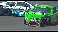 NASCAR Danica Patrick, Travis Kvapil, and Jeff Burton Crash | Pocono (2013) NASCAR Danica Patrick, Travis Kvapil, and Jeff Burton Crash | Pocono (2013)