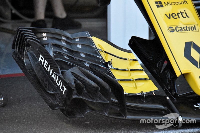 Renault dévoile son nouvel aileron avant
