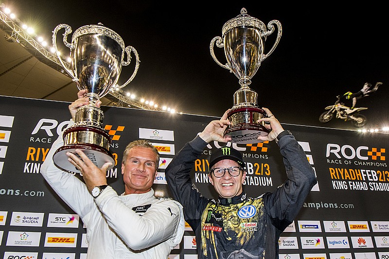 Race Of Champions: Coulthard juara usai kalahkan Solberg