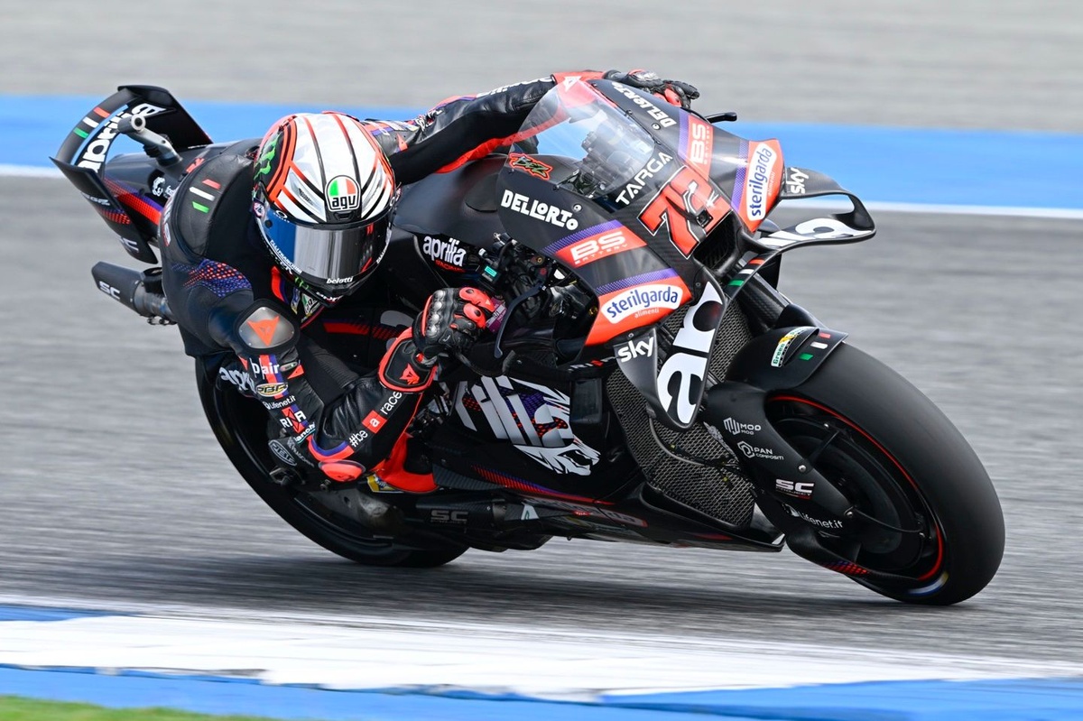MotoGP | Buriram, Libere 1: Aprilia parte subito forte con Bezzecchi al top