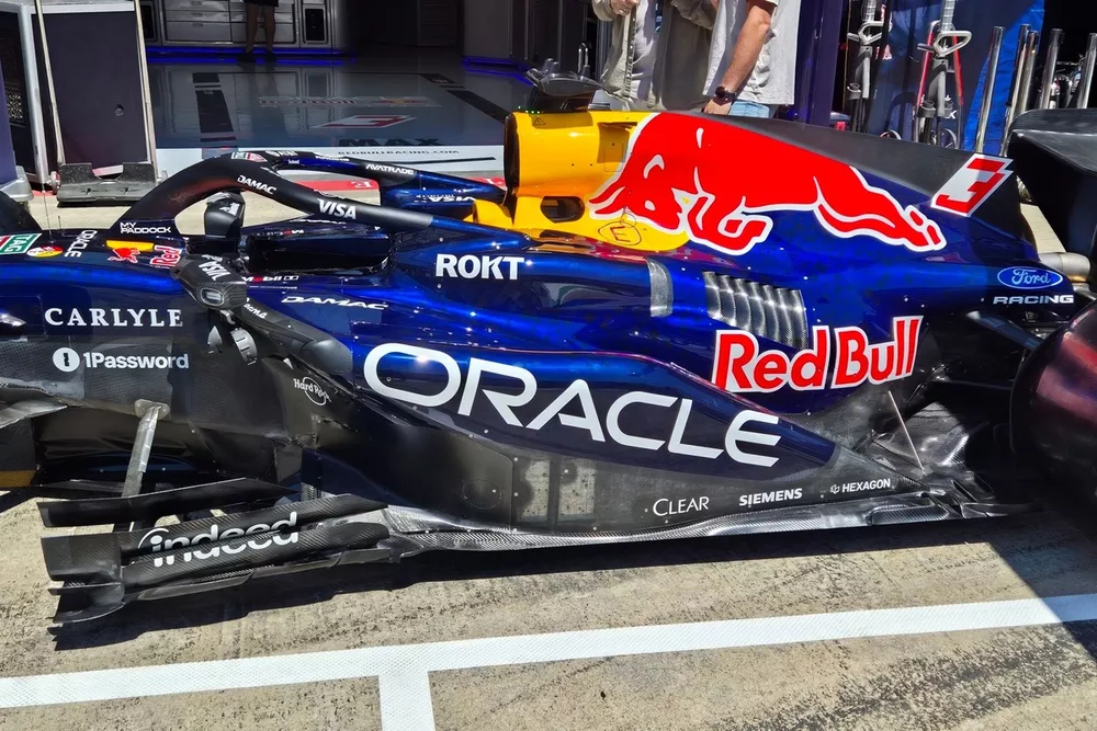 D&eacute;tail technique Red Bull