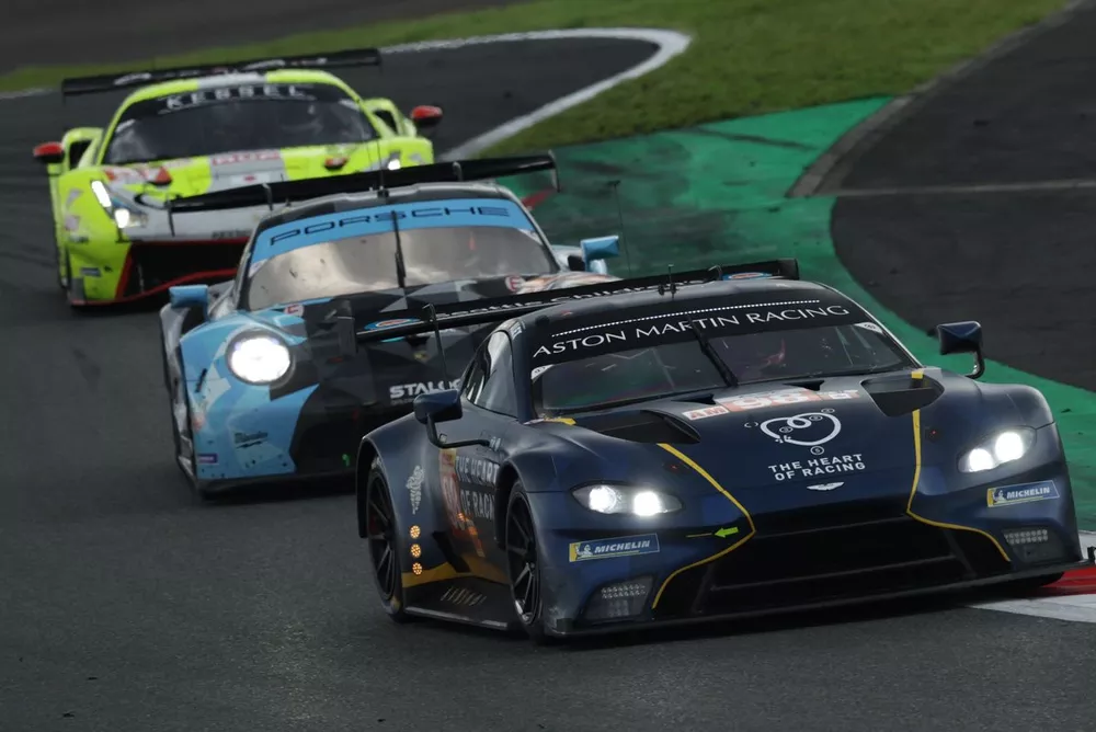 #98 Northwest AMR Aston Martin Vantage AMR: Ian James, Alex Riberas, Daniel Mancinelli