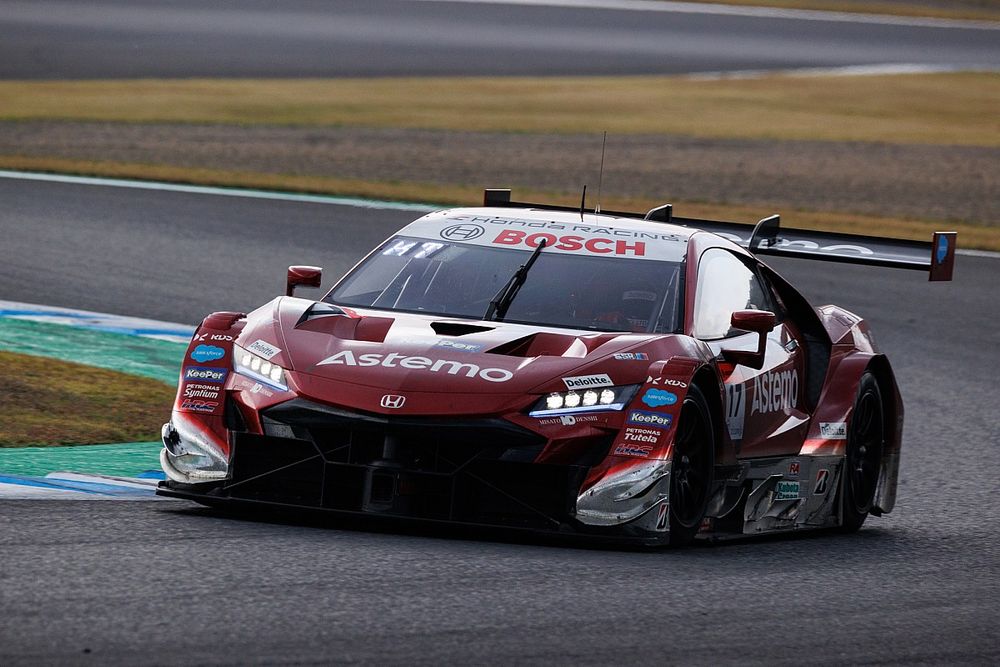 ホンダ・NSX-GT、“有終の美”はならず。得意とするオートポリス