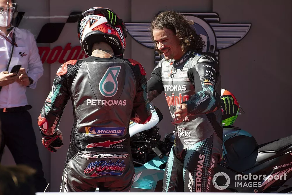 Fabio Quartararo, Petronas Yamaha SRT, Franco Morbidelli, Petronas Yamaha SRT