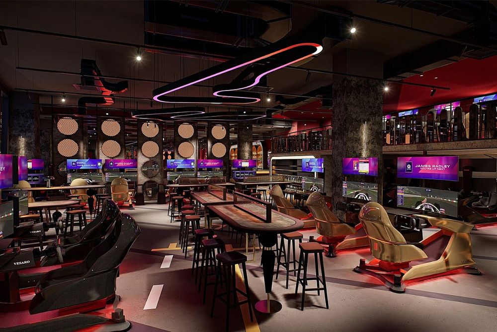 F1 Arcade tiene una experiencia de 60 simuladores.