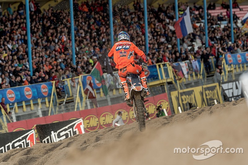MXGP Assen: Wereldkampioen Herlings wint ondanks val GP van Nederland