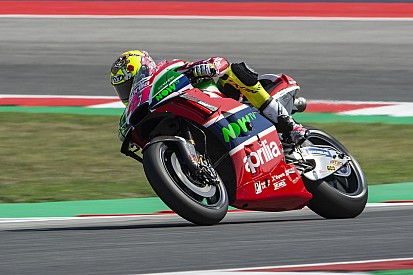 Aprilia "can only improve" after "destroying" 2017 strengths