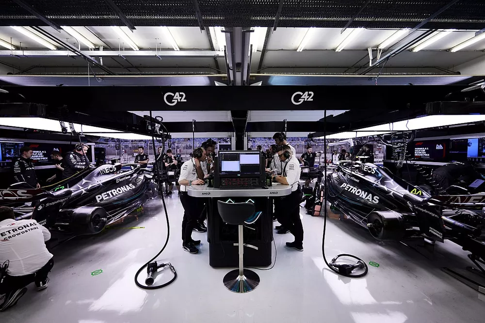 El garaje de Mercedes-AMG