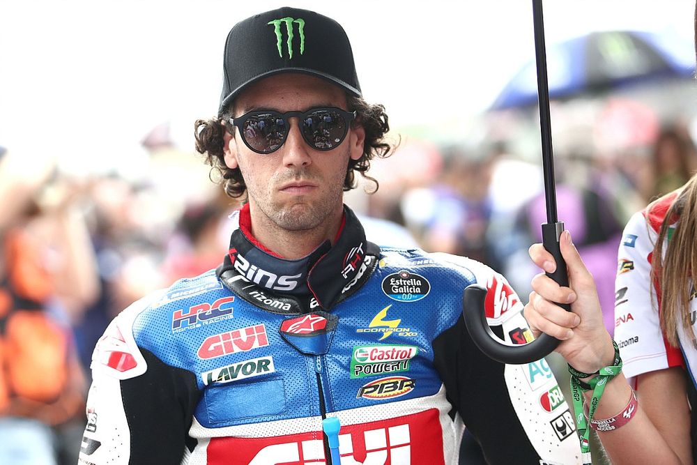 Álex Rins va tenter un retour au GP du Japon