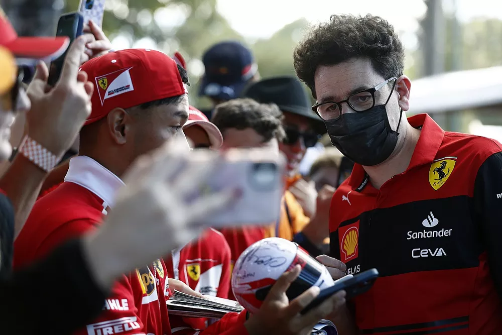 Mattia Binotto, Team Principal, Ferrari