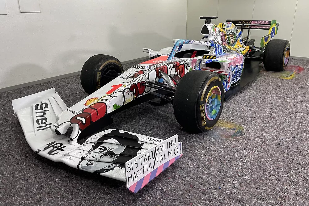 Une Formule 1 Art Car
