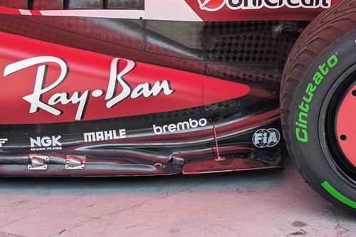 Ferrari reacciona a sus problemas con un nuevo suelo en Bahrein F1