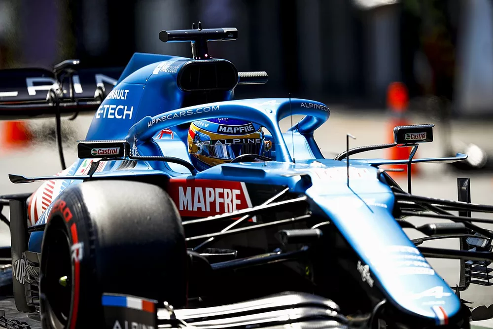 Fernando Alonso, Alpine A521
