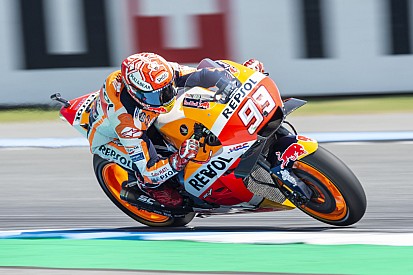 Thailand MotoGP: Marquez leads the Yamahas in warm-up