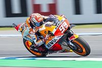 Márquez se lleva el warm up por delante de las Yamaha