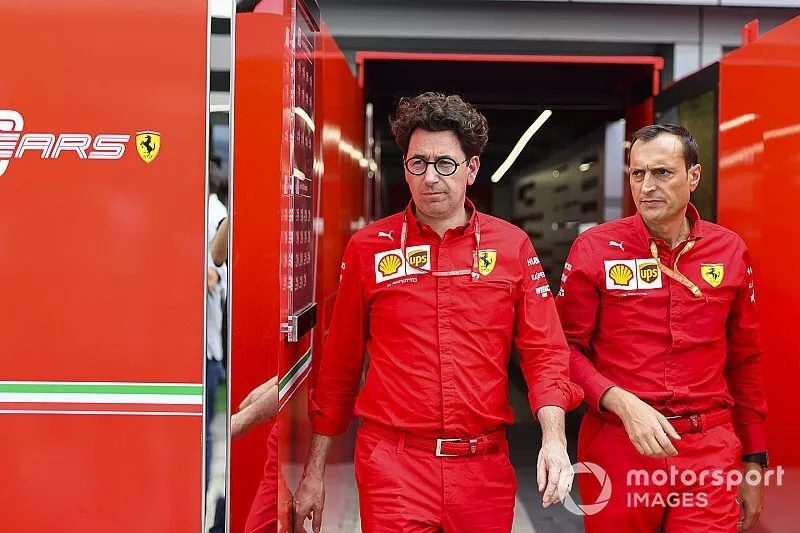 Mattia Binotto, director de Ferrari