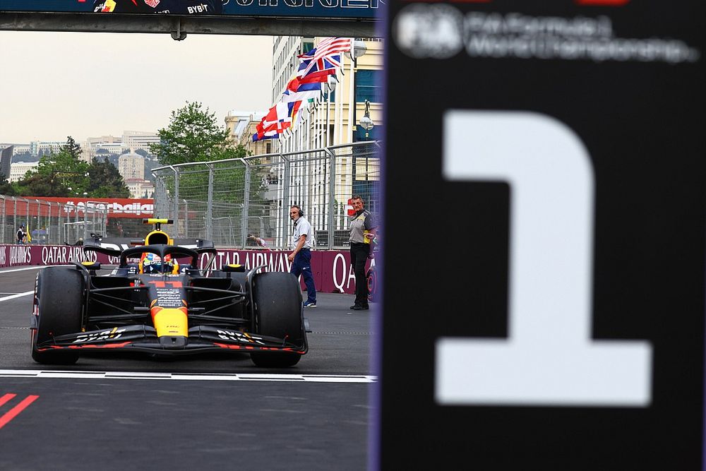 Ganador Sergio Pérez, Red Bull Racing