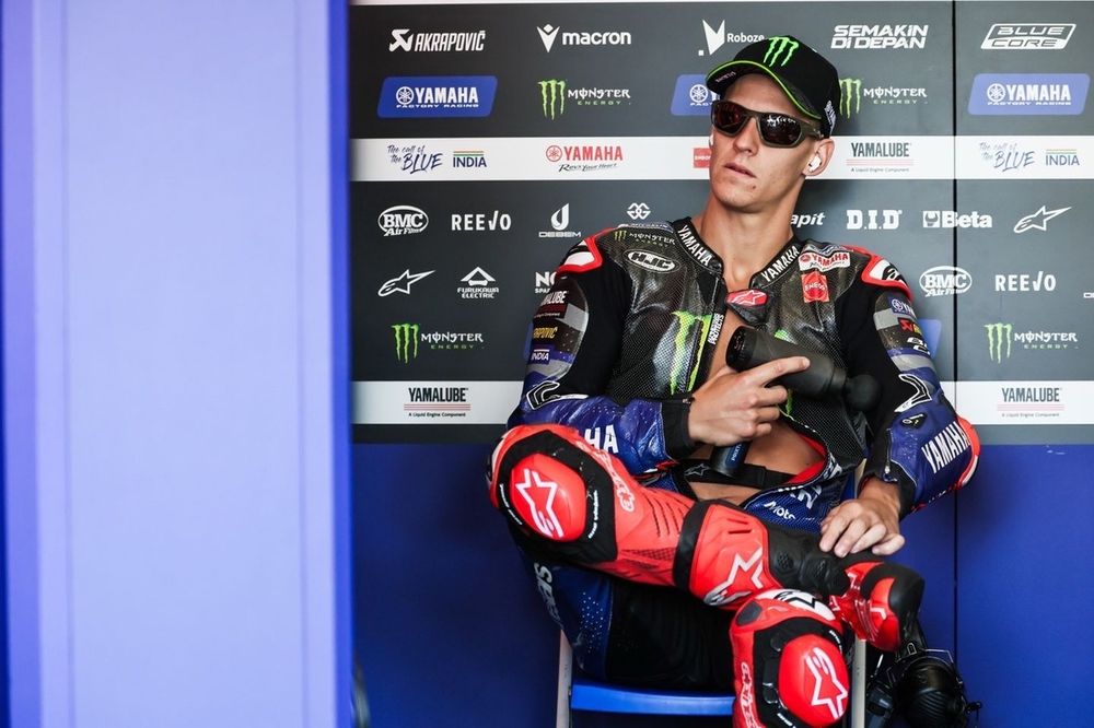 Quartararo explica por qué a la Yamaha le cuesta defenderse en carrera