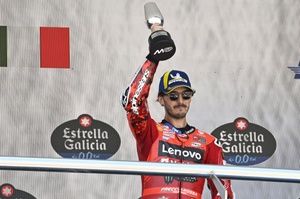 Bagnaia pide "entender" la caída de Márquez en Jerez
