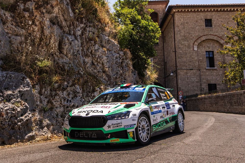 Giandomenico Basso, Lorenzo Granai, Skoda Fabia RS Rally2